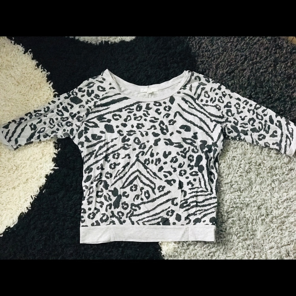 Cute animal print blouse